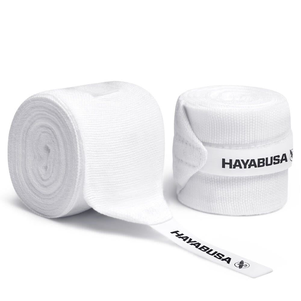 Hayabusa Gauze Boxing Handwraps Hand Wraps Hayabusa White 180-inch 