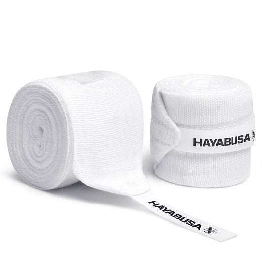 Hayabusa Gauze Boxing Handwraps Hand Wraps Hayabusa White 180-inch 