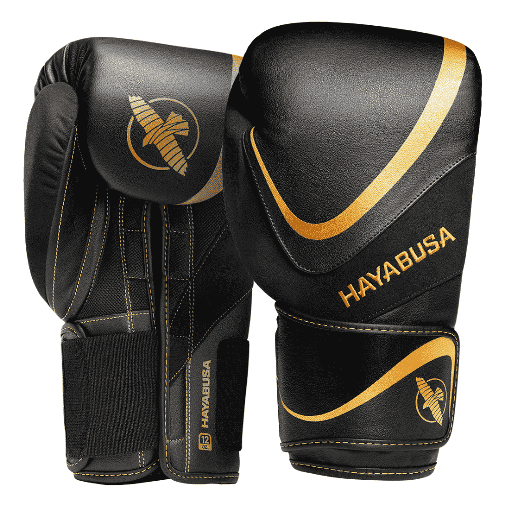 Hayabusa H5 Boxing Gloves Boxing Gloves Hayabusa Black/Gold 12oz 