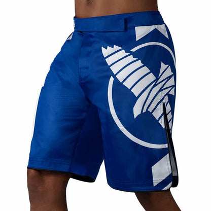 Hayabusa Icon Fight Shorts MMA Shorts Hayabusa Blue/White Small 