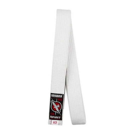 Hayabusa Jiu Jitsu Belt BJJ Belts Hayabusa White A0 