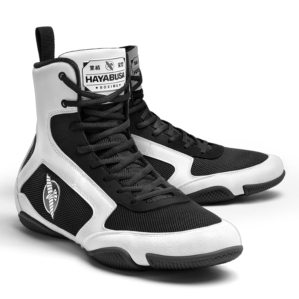 Hayabusa Pro Boxing Shoes White