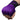 Hayabusa Quick Gel Hand Wraps Purple/Black