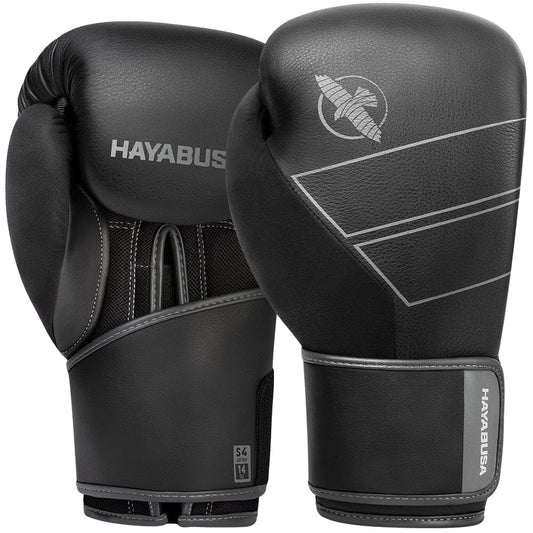 Hayabusa S4 Leather Boxing Gloves Boxing Gloves Hayabusa Black 10oz 