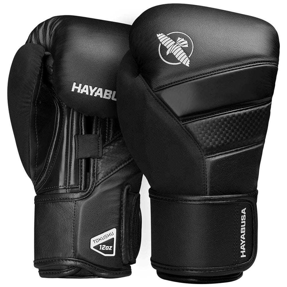 Hayabusa T3 Boxing Gloves Boxing Gloves Hayabusa Black/Black 10oz 