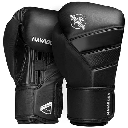 Hayabusa T3 Boxing Gloves Boxing Gloves Hayabusa Black/Black 10oz 