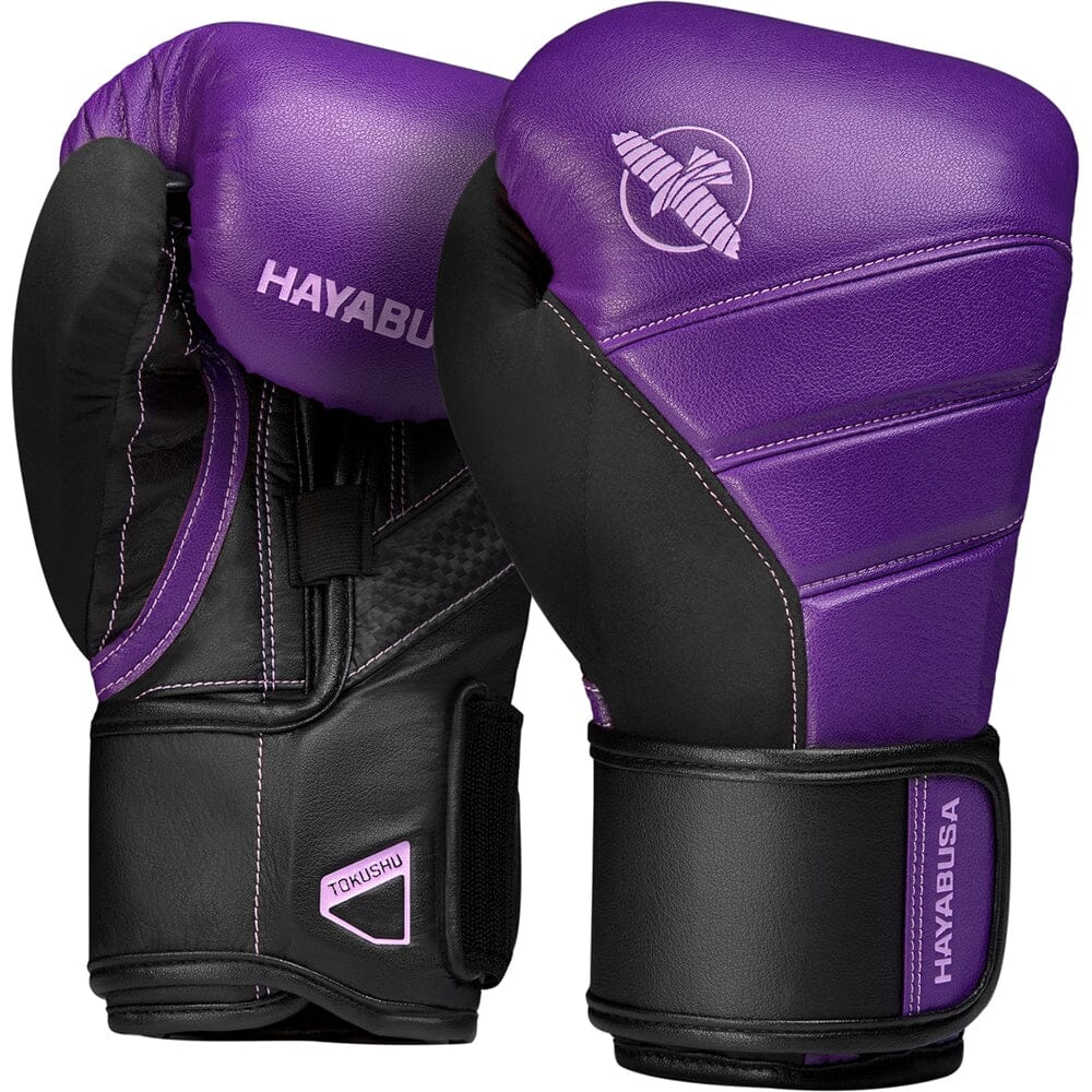 Hayabusa T3 Boxing Gloves Boxing Gloves Hayabusa Purple/Black 10oz 