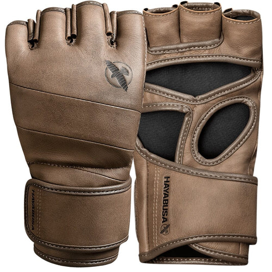 Hayabusa T3 LX 4oz MMA Gloves MMA Gloves Hayabusa Vintage Brown Medium 