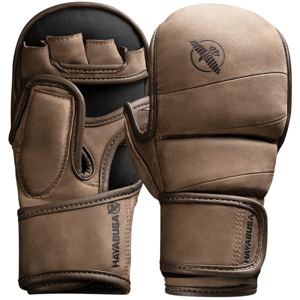 Hayabusa T3 LX 7oz Hybrid Gloves Hybrid Gloves Hayabusa Vintage Brown Medium 