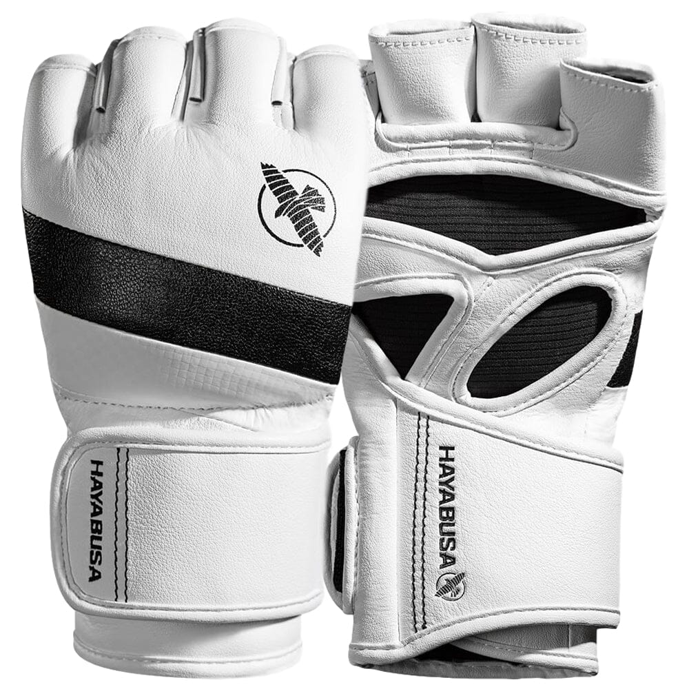 Hayabusa T3 4oz MMA Gloves MMA Gloves Hayabusa White/Black Small 