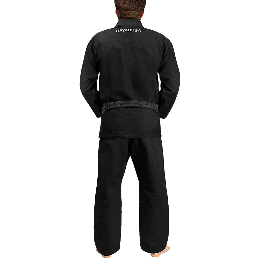 Hayabusa Ultra-Lightweight Jiu Jitsu Gi Black Back