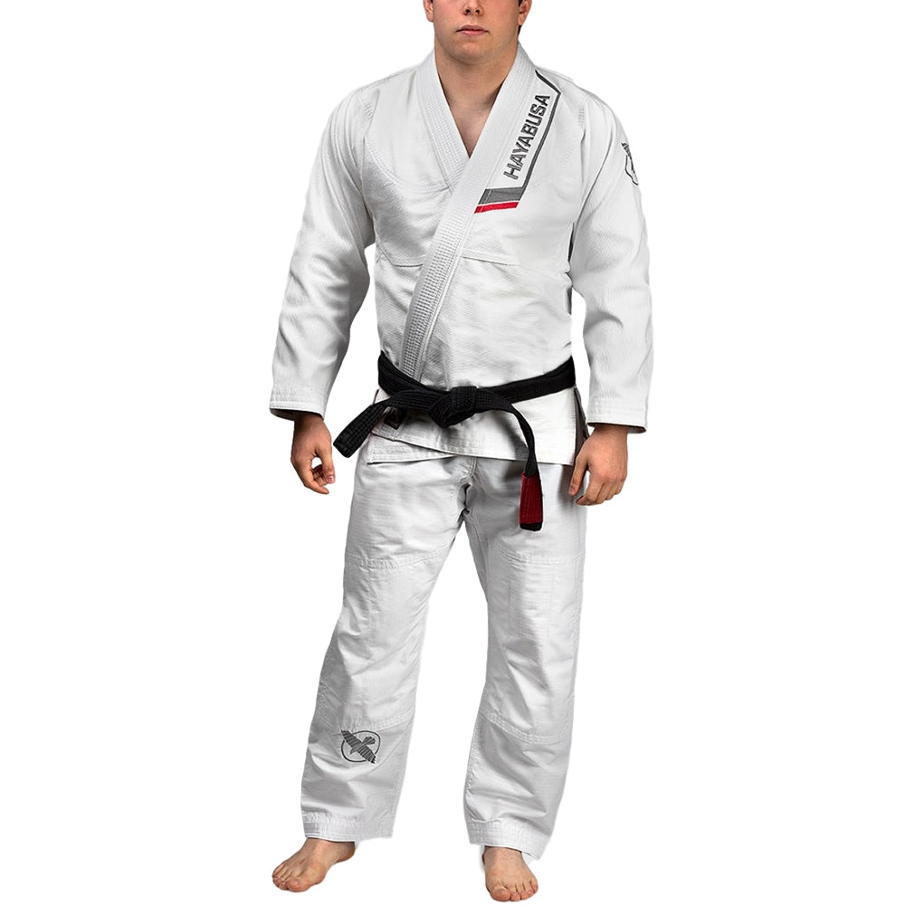 Hayabusa Ultra-Lightweight Jiu Jitsu Gi White Front