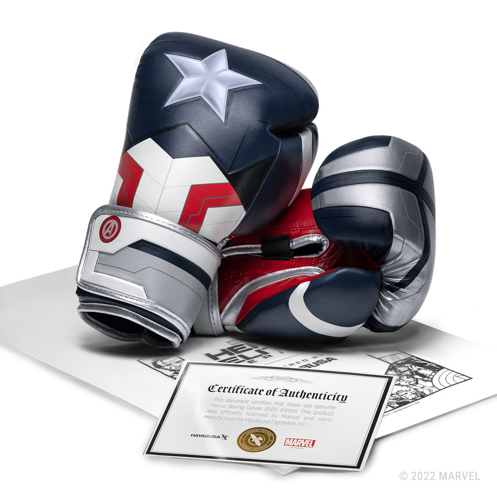 Hayabusa Marvel Captain America (Sam Wilson) Boxing Gloves