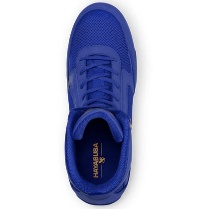 Hayabusa Pro Boxing Shoes Blue Top