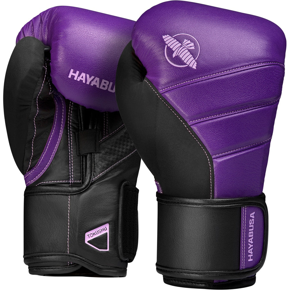 Hayabusa T3 Boxing Gloves Purple/Black