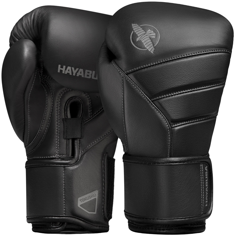 Hayabusa T3 Kanpeki Boxing Gloves Black