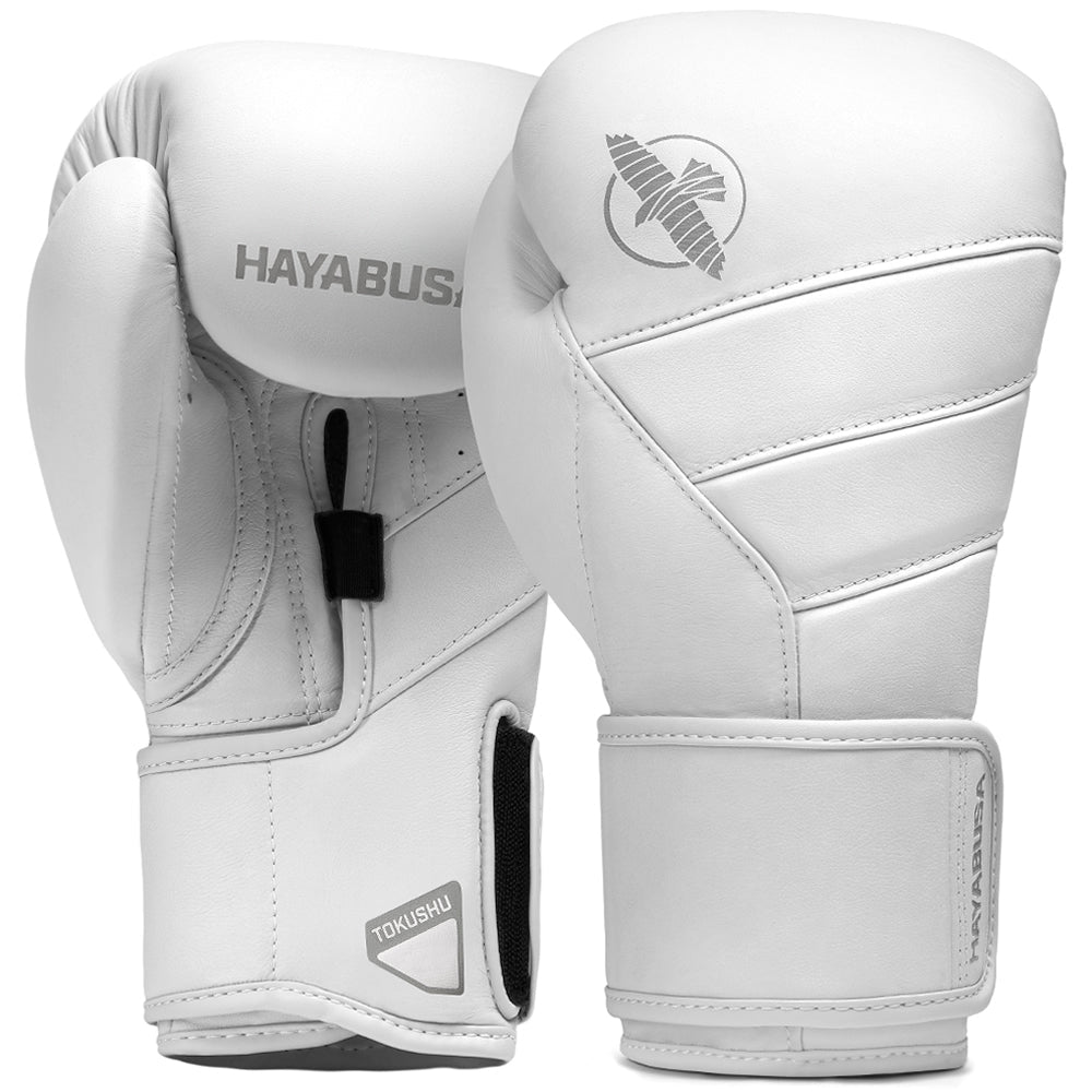 Hayabusa T3 Kanpeki Boxing Gloves White
