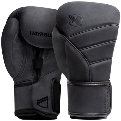 Hayabusa T3 LX Boxing Gloves Obsidian Black