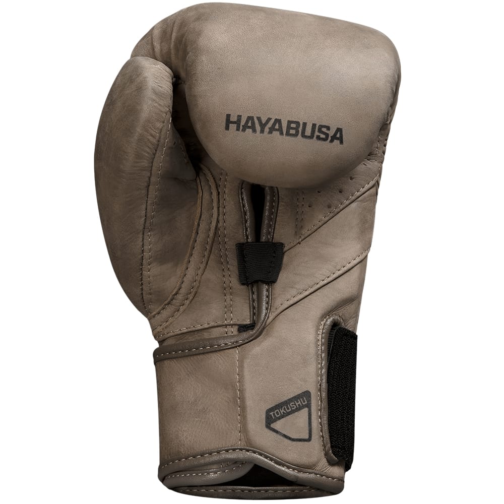 Hayabusa T3 LX Boxing Gloves Vintage Brown Inner