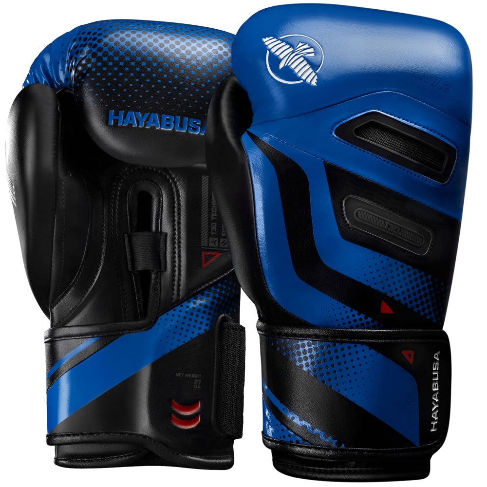 Hayabusa T3D Boxing Gloves Blue