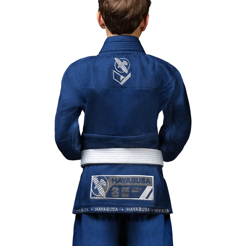 Hayabusa Youth Ascend Lightweight Jiu Jitsu Gi Blue Back